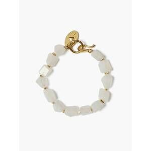 NEW CHAN LUU women's maris bracelet in gold/moonstone